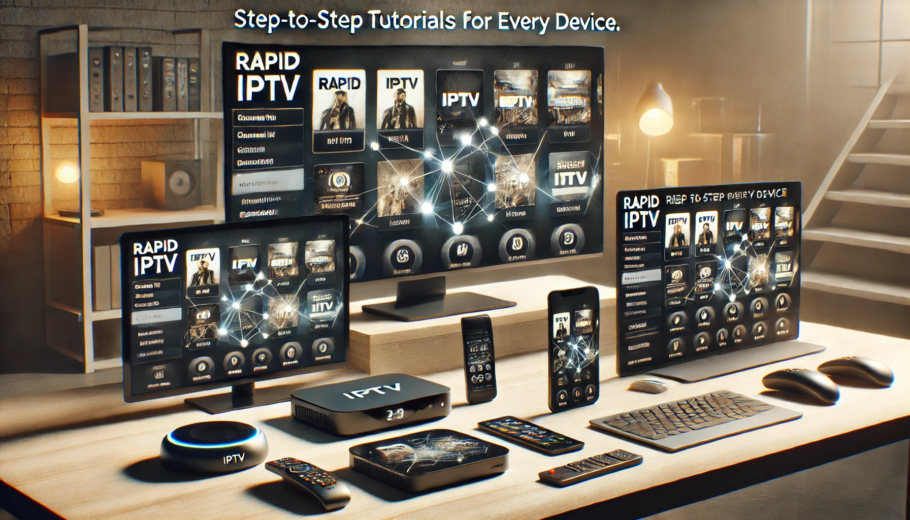 Rapid IPTV tutorials