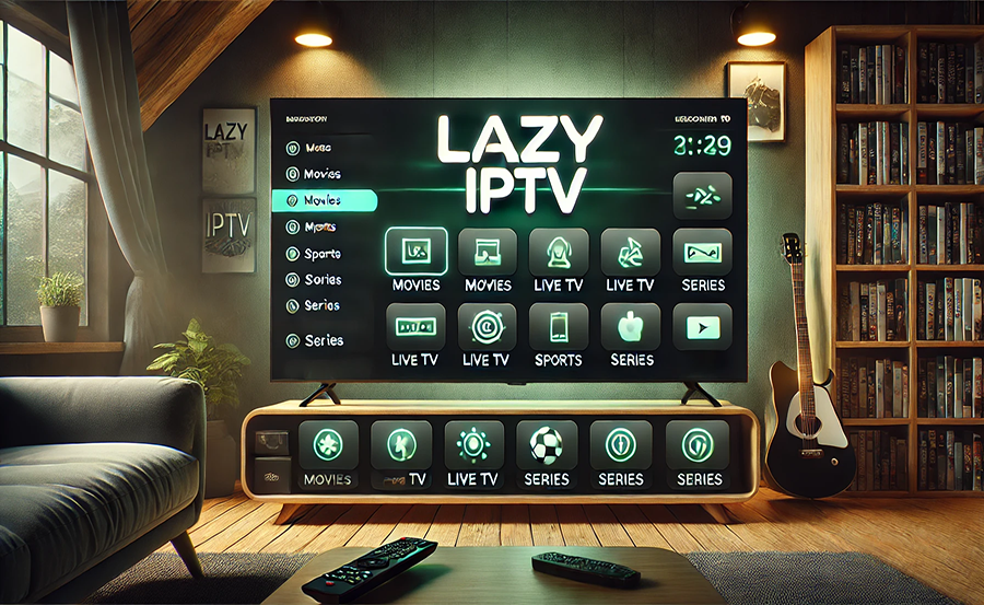 Breaking Down Lazy IPTV's User Interface