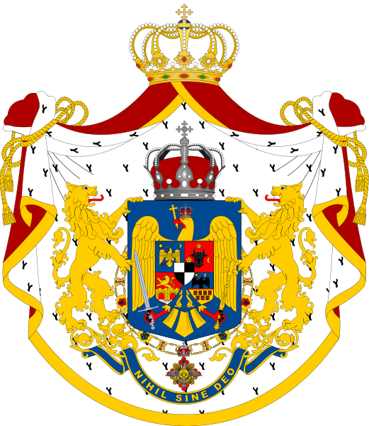 Kingdom of Romania Coat of arms - Rapid IPTV Fast IPTV Service in Romania